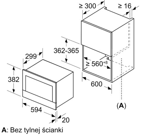 Мікрохвильовка Bosch BER7321B1 - Зображення 4