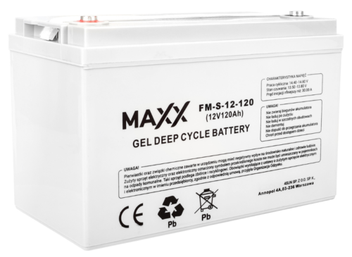 Акумулятор гелевий 4SUN MAXX GEL 120Ah 12V (12-FM-S-120) - Зображення 3