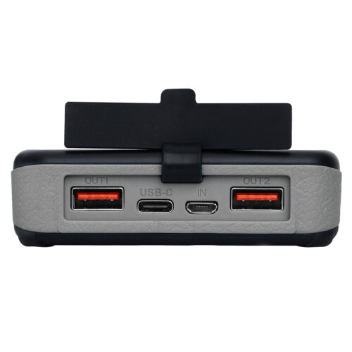 УМБ сонячна 6-Panel 7.5W Sandberg PD 20000 mAh, 2xUSB, Type-C OUT, ліхтарик - Зображення 3