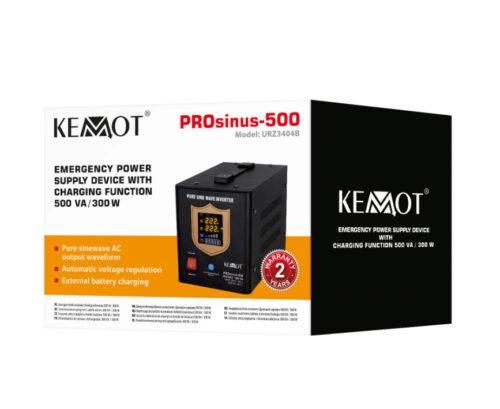 ДБЖ KEMOT PROsinus-50012V 230V 500VA/300W (URZ3404B) - Зображення 4