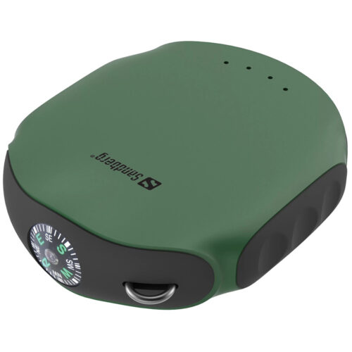 УМБ Sandberg Survivor 10000mAh, 2xUSB, IPX6, міні-компас та ліхтарик - Зображення 5