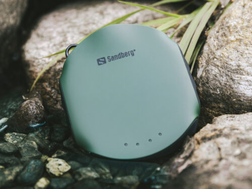 УМБ Sandberg Survivor 10000mAh, 2xUSB, IPX6, міні-компас та ліхтарик - Зображення 3