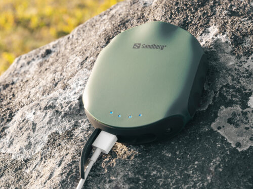 УМБ Sandberg Survivor 10000mAh, 2xUSB, IPX6, міні-компас та ліхтарик - Зображення 4