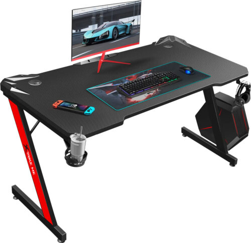 Стіл ігровий XTRIKE ME DK-02 Gaming Desk, Black 110x60x74мм. - Зображення 7