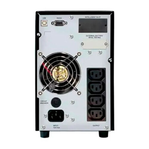 ДБЖ FSP Knight 1 kVA, Tower, (KN-1101TS), 1000VA/900W, Online, AVR, Black - Зображення 2