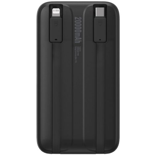 УМБ Baseus Comet Series 20000mAh 22.5W PD with Display USB-A / USB-C cable black - Зображення 3