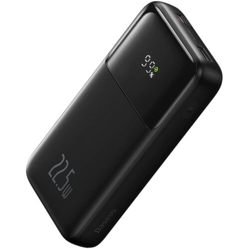 УМБ Baseus Comet Series 20000mAh 22.5W PD with Display USB-A / USB-C cable black - Зображення 4