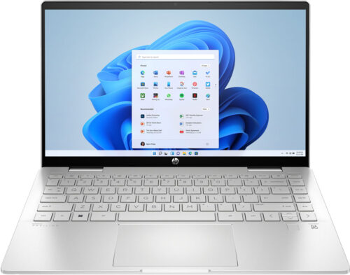 HP Pavilion x360 14-ek1005ua 14" FHD IPS Ts/i7-1355U (5.0)/16Gb/SSD512Gb/Int IrX/Підс/DOS/Сріблястий