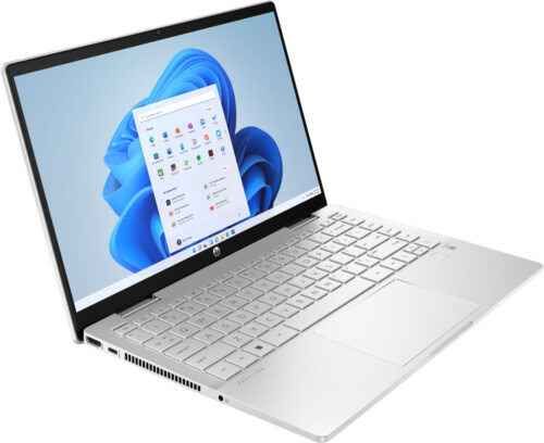 HP Pavilion x360 14-ek1005ua 14" FHD IPS Ts/i7-1355U (5.0)/16Gb/SSD512Gb/Int IrX/Підс/DOS/Сріблястий - Зображення 2