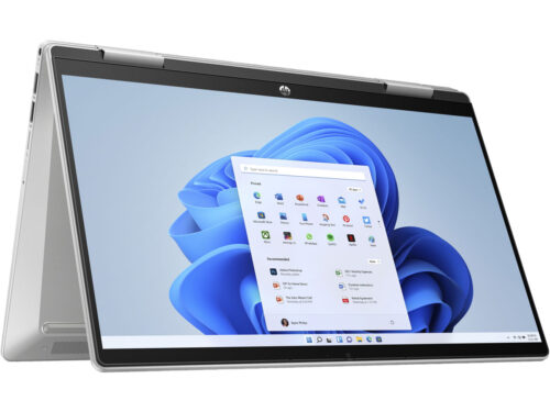 HP Pavilion x360 14-ek1005ua 14" FHD IPS Ts/i7-1355U (5.0)/16Gb/SSD512Gb/Int IrX/Підс/DOS/Сріблястий - Зображення 7