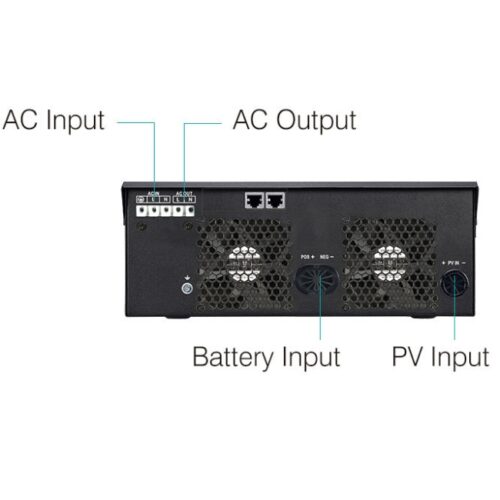 Інвертор Marsriva OFF-G 3KW 230V RS232/RS485 CE PF1 VOL VM II PREMIUM 3KW-24V, include wifi - Зображення 3