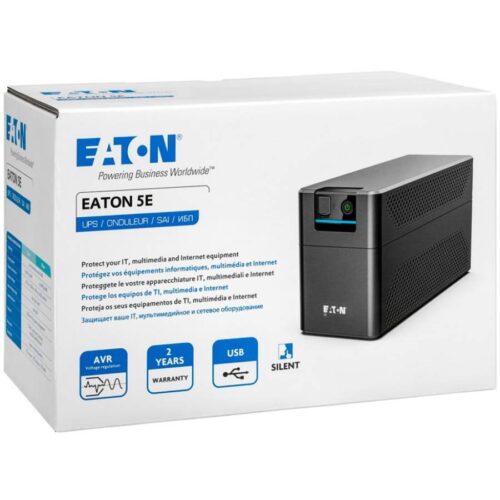 ДБЖ Eaton 5E 900 USB IEC G2, 900VA/480W, USB, 4xIEC - Зображення 4