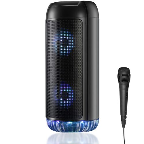 Акустична система 1.0 Media-Tech Partyox Uni B Bluetooth FM/MP3/Кaraoke 30Вт., LED Light - Зображення 4