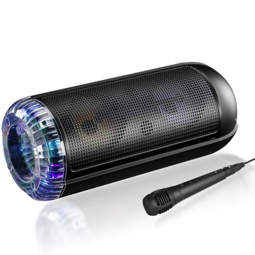 Акустична система 1.0 Media-Tech Partyox Uni B Bluetooth FM/MP3/Кaraoke 30Вт., LED Light - Зображення 5