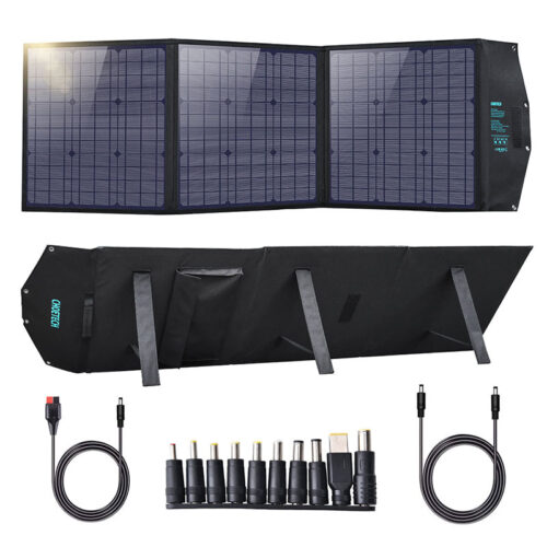 Сонячна панель Choetech 120W (177x53см) DC120W,1*USB QC3.0 18W,1*USB-C PD3.0 60W, 1xUSBA 12W - Зображення 3