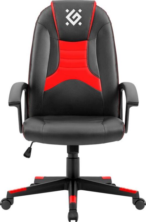 Крісло ігрове Defender Shark поліуретан, Клас 3, Black/Red - Зображення 2