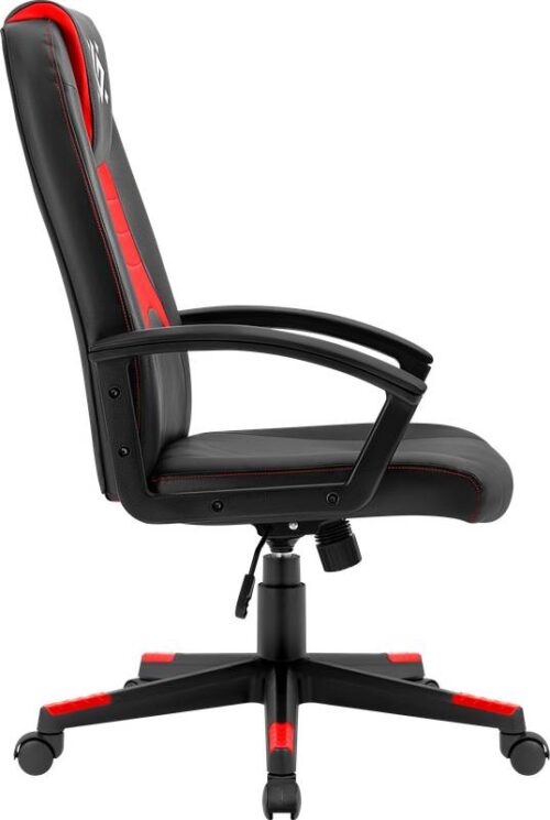 Крісло ігрове Defender Shark поліуретан, Клас 3, Black/Red - Зображення 3