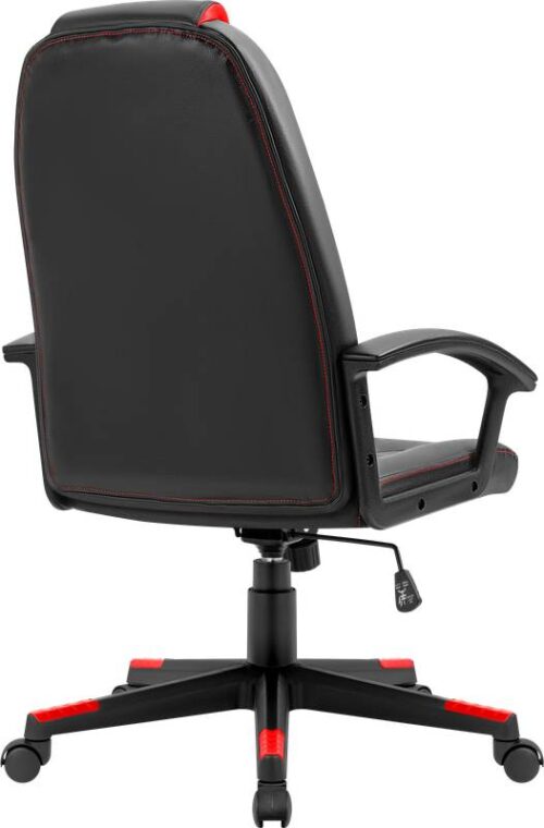Крісло ігрове Defender Shark поліуретан, Клас 3, Black/Red - Зображення 4