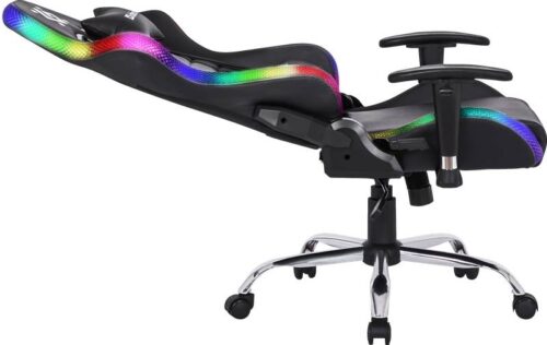 Крісло ігрове Defender Ultimate, 60мм, Клас 3, RGB ПУ, Black - Зображення 6