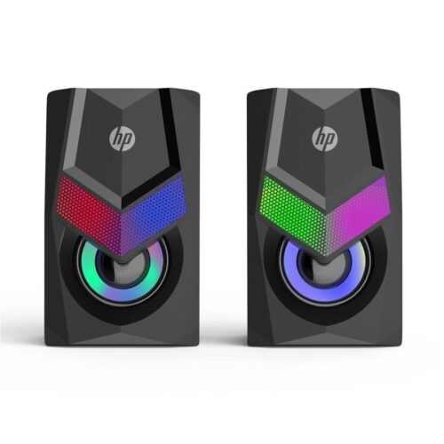 Акустична система 2.0 HP DHE-6000, 3,5мм + USB, 6Вт, LED RGB - Зображення 3