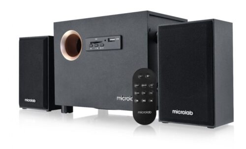 Акустична система 2.1 Microlab M-105, 10Вт, чорна