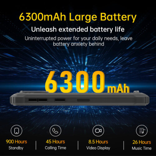 Смартфон Oukitel WP32 5.93" HD+ /4GB/128GB/ T606 / 6300mAh / IP68 / 20+5Мп Orange - Зображення 11