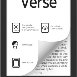 Електронна книжка PocketBook Verse (PB629) Mist Grey