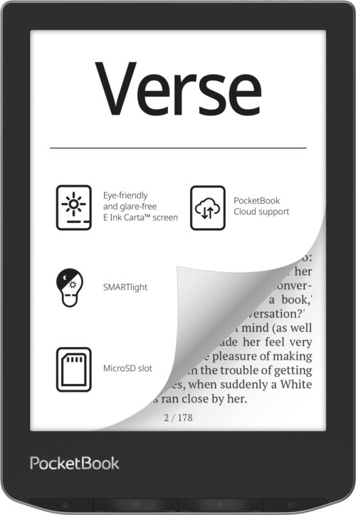 Електронна книжка PocketBook Verse (PB629) Mist Grey