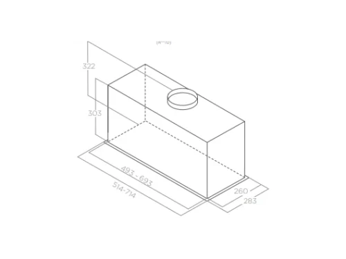 Витяжка ELICA LANE SENSOR IX/A/72 - Зображення 3
