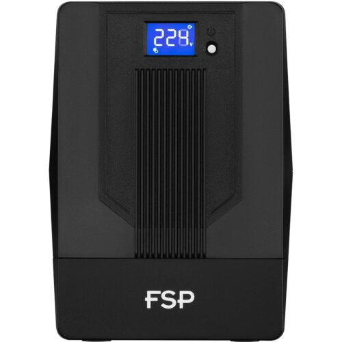 ДБЖ FSP iFP-2000, 2000VA,1200W,SCHUKO*2+IEC*2,12V/9AH*2,LCD VERSION,230V,CE,EAC
