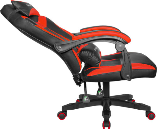 Крісло ігрове Defender Master поліуретан, 50мм, Клас 4, Black/Red - Зображення 4