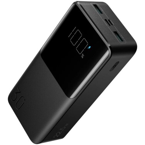 УМБ Joyroom 30000mAh 30W, 22.5W PD QC3.0 AFC black - Зображення 2