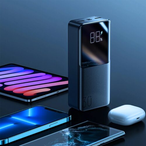 УМБ Joyroom 30000mAh 30W, 22.5W PD QC3.0 AFC black - Зображення 7