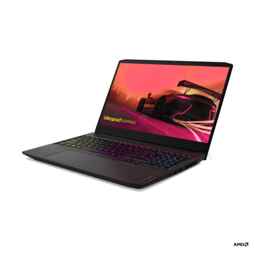 Lenovo Ideapad 3 Gaming 15.6"FHD IPS 120Hz/R5-5600H/16/512SSD/GTX1650/W10H/Shadow Black - Зображення 3