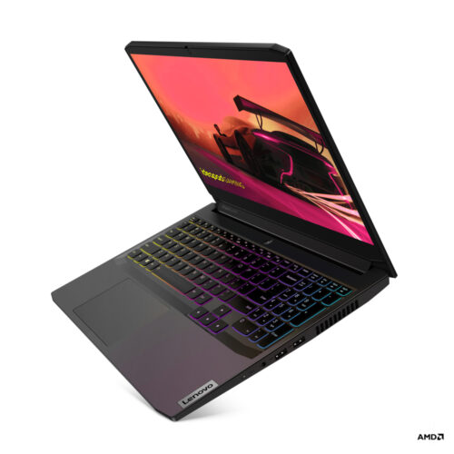 Lenovo Ideapad 3 Gaming 15.6"FHD IPS 120Hz/R5-5600H/16/512SSD/GTX1650/W10H/Shadow Black - Зображення 9