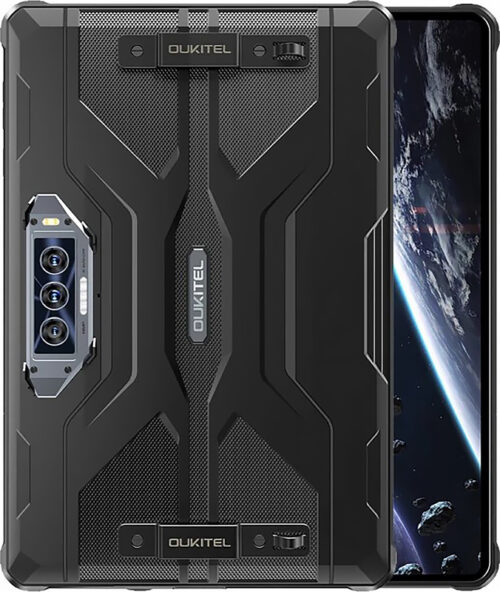 Планшет Oukitel RT8 11" FHD+ 6GB/256GB / G99 / 20000mAh / 48+32Мп / IP69K / LTE Black - Зображення 2