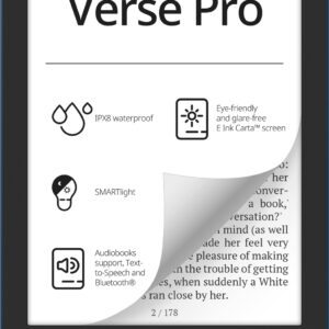 Електронна книжка PocketBook Verse Pro (PB634) Azure