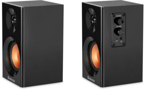 Акустична система 2.0 Defender Aurora S12, 10Вт (RMS) MDF чорна - Зображення 4