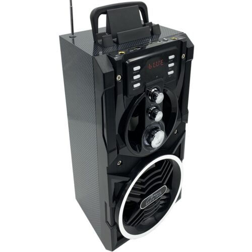 Акустична система 1.0 Media-Tech 18W, Bluetooth/FM/AUX/SD/USB/КАРАОКЕ чорна - Зображення 2