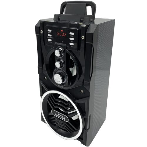 Акустична система 1.0 Media-Tech 18W, Bluetooth/FM/AUX/SD/USB/КАРАОКЕ чорна - Зображення 3