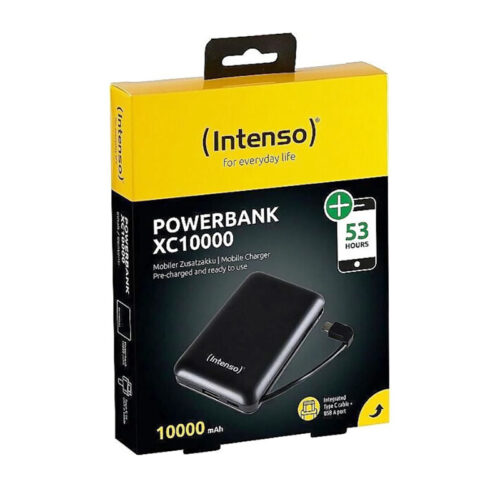 УМБ Intenso XC10000 3.1A 10000mAh, USB-C OUT чорна - Зображення 8