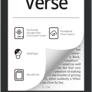 Електронна книжка PocketBook Verse (PB629) Bright Blue