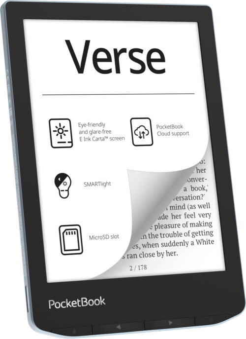 Електронна книжка PocketBook Verse (PB629) Bright Blue - Зображення 2