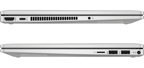 HP Pavilion x360 14-ek2015ua 14"FHD IPS Ts,300n/Core5-120U(4.6)/16Gb/SSD512Gb/Intl Gr/DOS/Сріблястий - Зображення 5