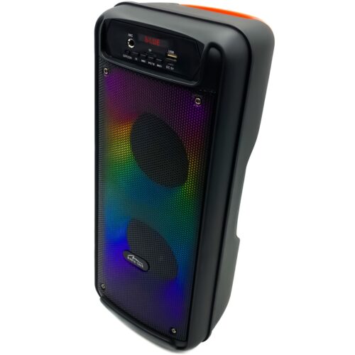 Акустична система 1.0 Media-Tech 14W, Bluetooth/FM/AUX/MicroSD/USB/RGB чорна - Зображення 2