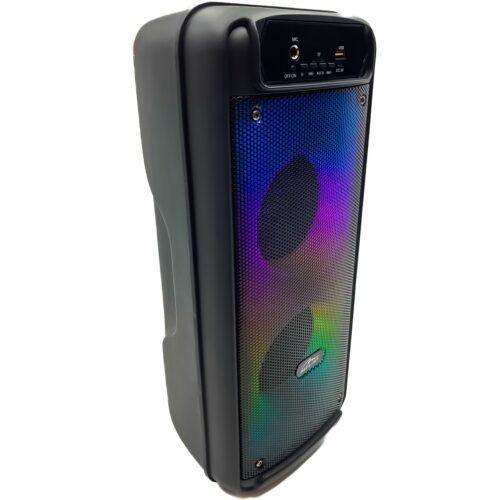 Акустична система 1.0 Media-Tech 14W, Bluetooth/FM/AUX/MicroSD/USB/RGB чорна - Зображення 3