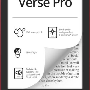 Електронна книжка PocketBook Verse Pro (PB634) Passion Red
