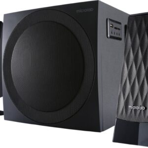 Акустична система 2.1 Microlab M-300U, USB/SD/FМ, чорна