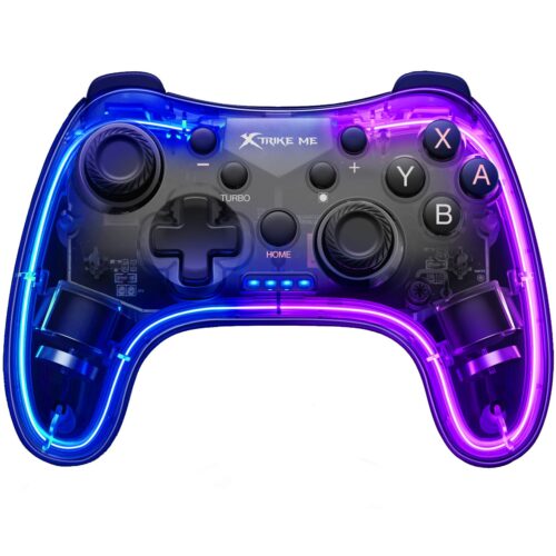 Геймпад XTRIKE ME GP-52 бездротовий, Bluetooth RGB PS4/IOS/Android/PC/Nintendo - Зображення 4