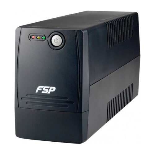 ДБЖ FSP FP1000, 1000ВА/600Вт, Line-Int, IEC*4, USB/RJ45, AVR, Black - Зображення 2